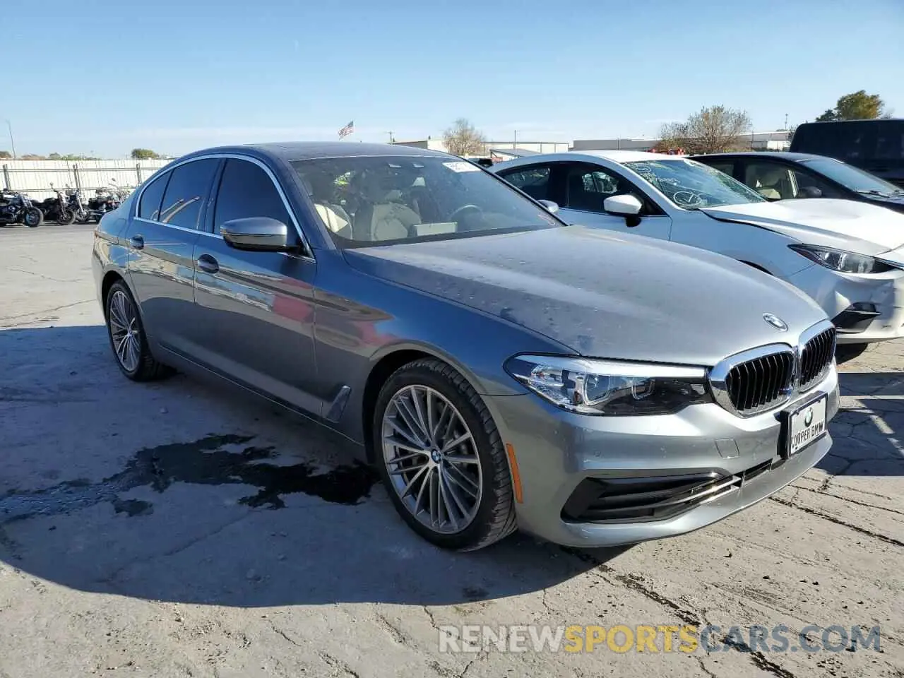 1 Photograph of a damaged car WBAJA5C55KWW03576 BMW 5 SERIES 2019