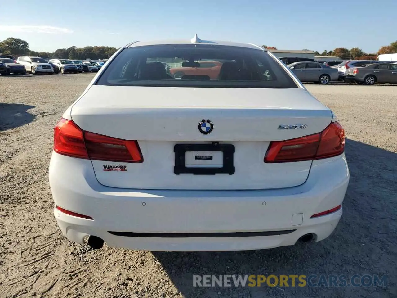6 Photograph of a damaged car WBAJA5C56KWW42757 BMW 5 SERIES 2019