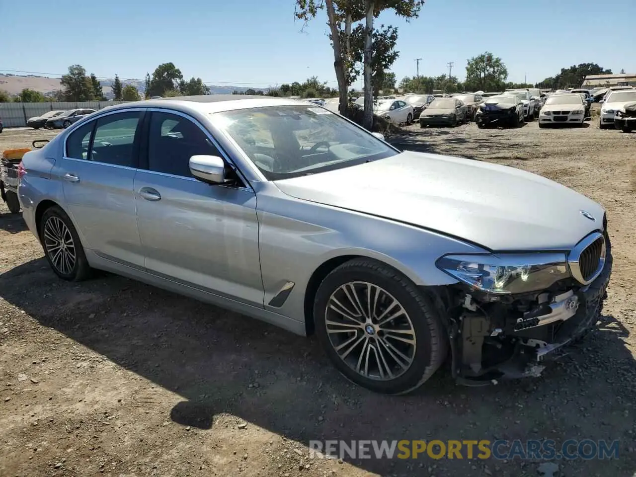 4 Photograph of a damaged car WBAJA5C57KBX87524 BMW 5 SERIES 2019