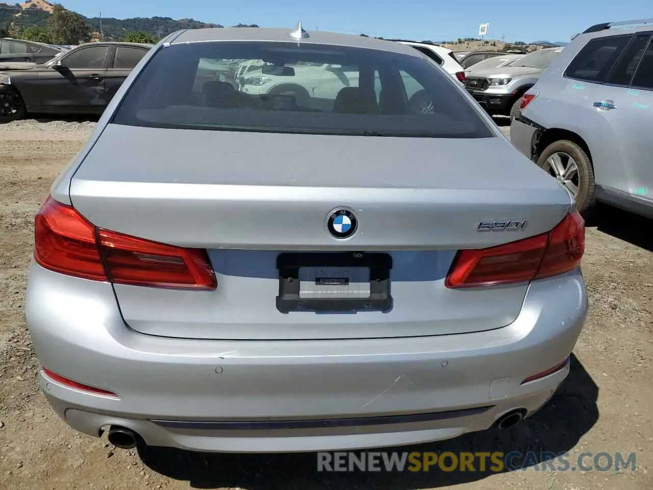 6 Photograph of a damaged car WBAJA5C57KBX87524 BMW 5 SERIES 2019