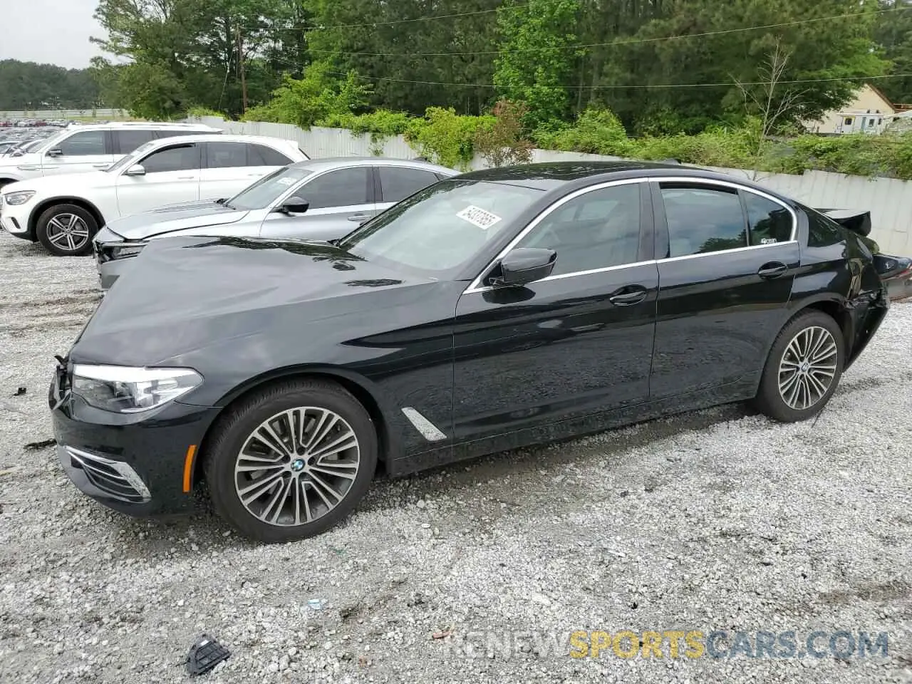 1 Photograph of a damaged car WBAJA5C58KBX46657 BMW 5 SERIES 2019