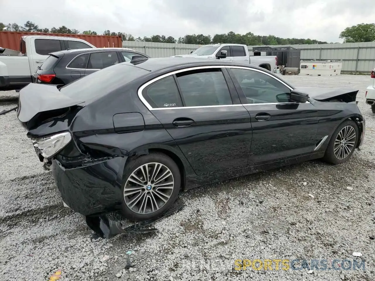 3 Photograph of a damaged car WBAJA5C58KBX46657 BMW 5 SERIES 2019