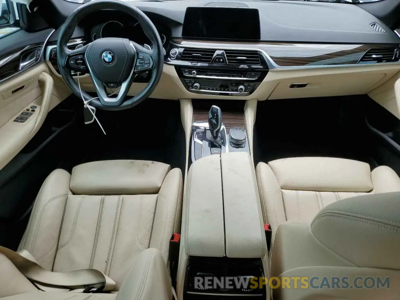 8 Photograph of a damaged car WBAJA5C58KBX46657 BMW 5 SERIES 2019