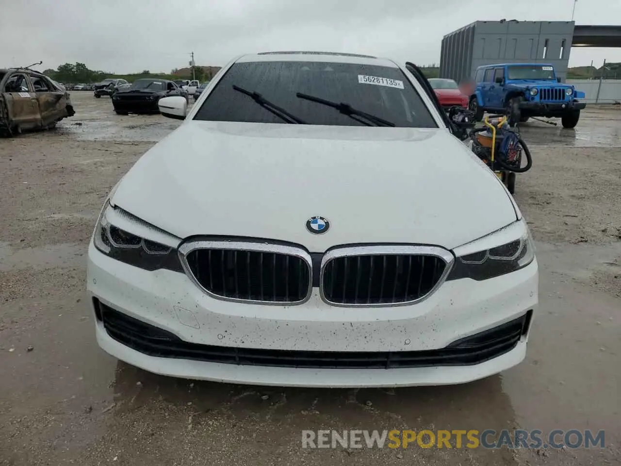 5 Photograph of a damaged car WBAJA5C58KWA58041 BMW 5 SERIES 2019