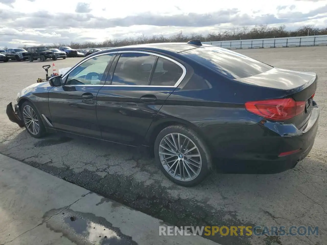 2 Photograph of a damaged car WBAJA5C59KWA58193 BMW 5 SERIES 2019