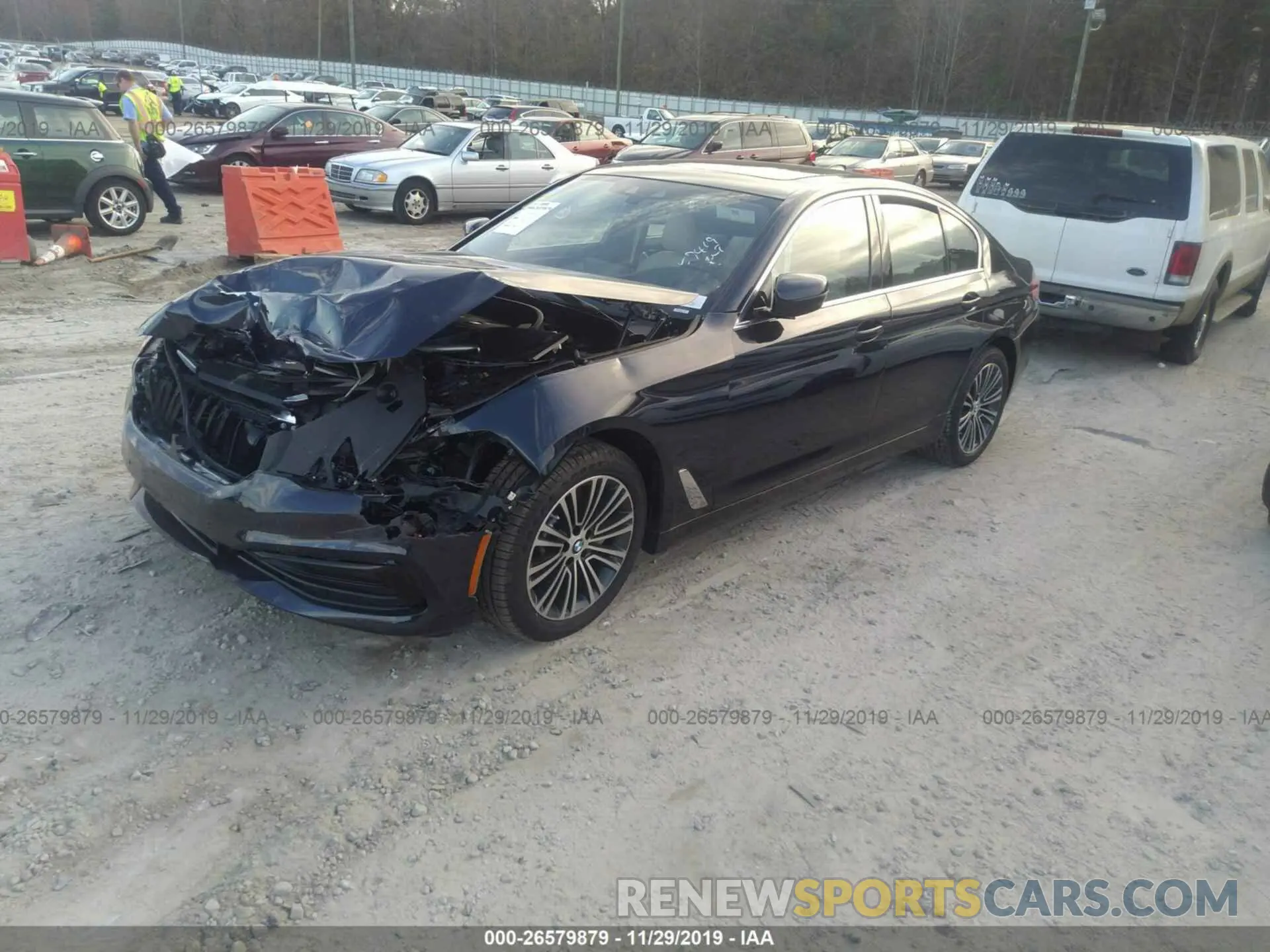 2 Photograph of a damaged car WBAJA5C5XKBX87419 BMW 5 SERIES 2019