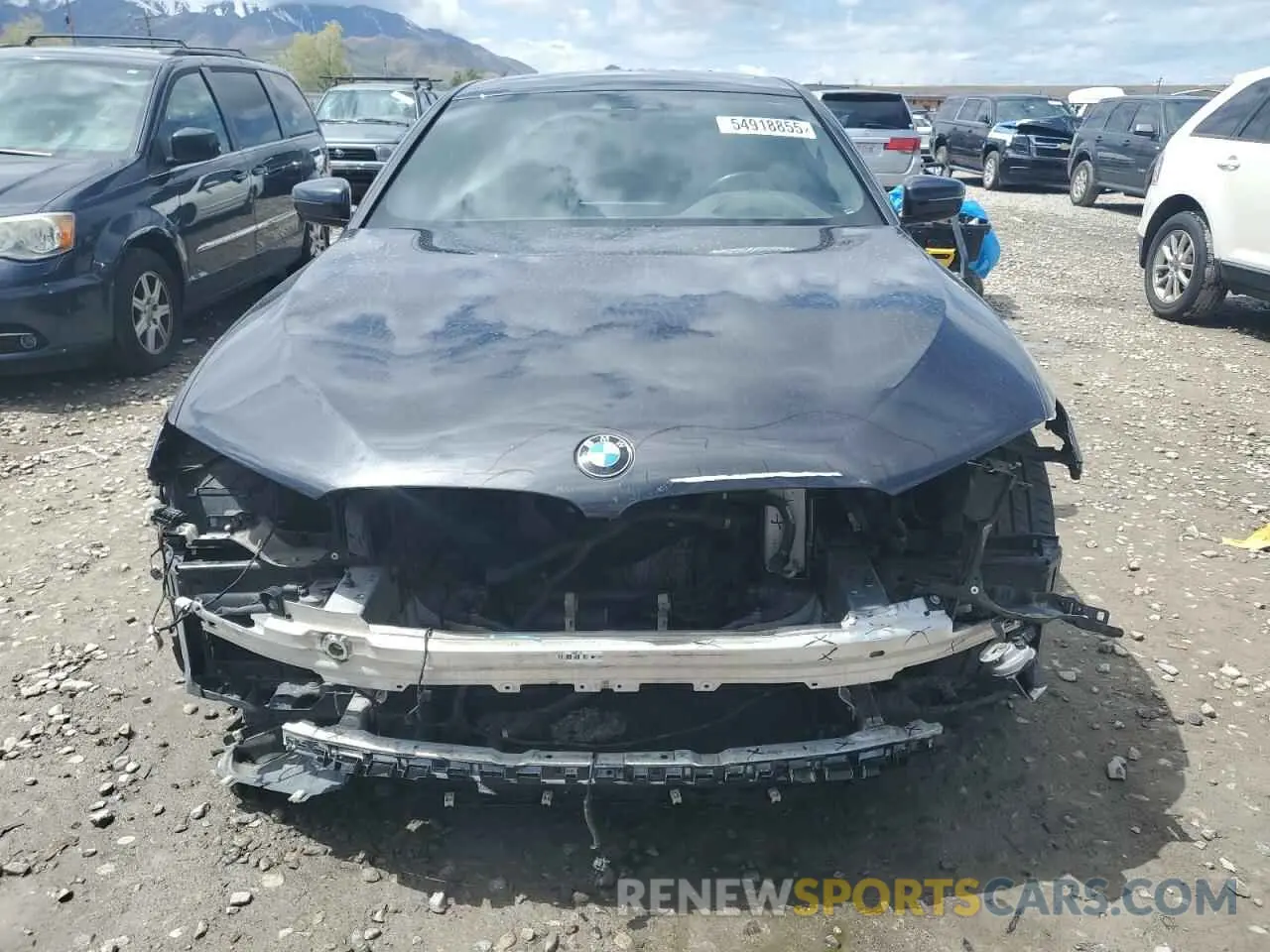 5 Фотография поврежденного автомобиля WBAJA7C50KG909963 BMW 5 SERIES 2019
