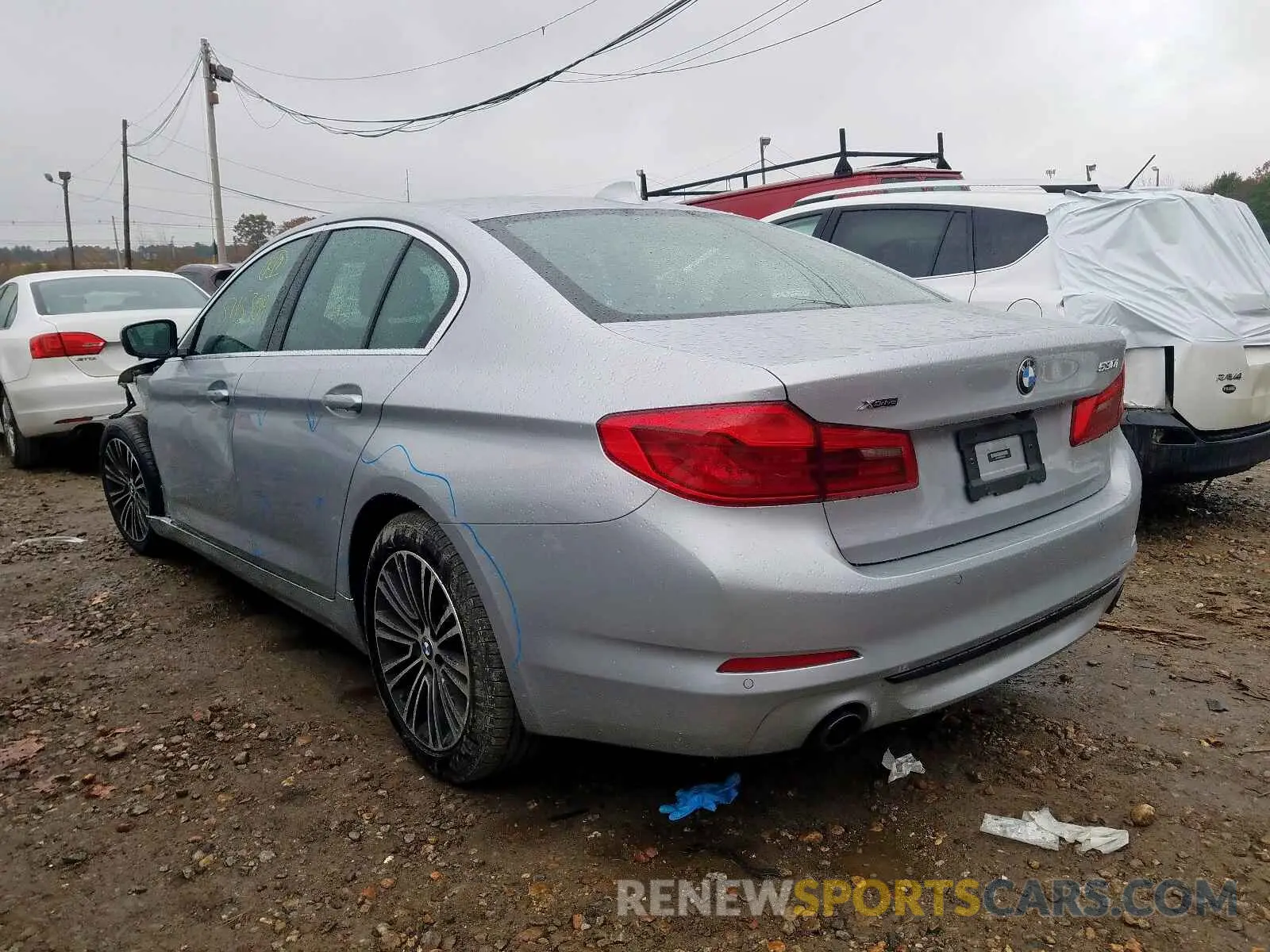 3 Photograph of a damaged car WBAJA7C50KG910918 BMW 5 SERIES 2019