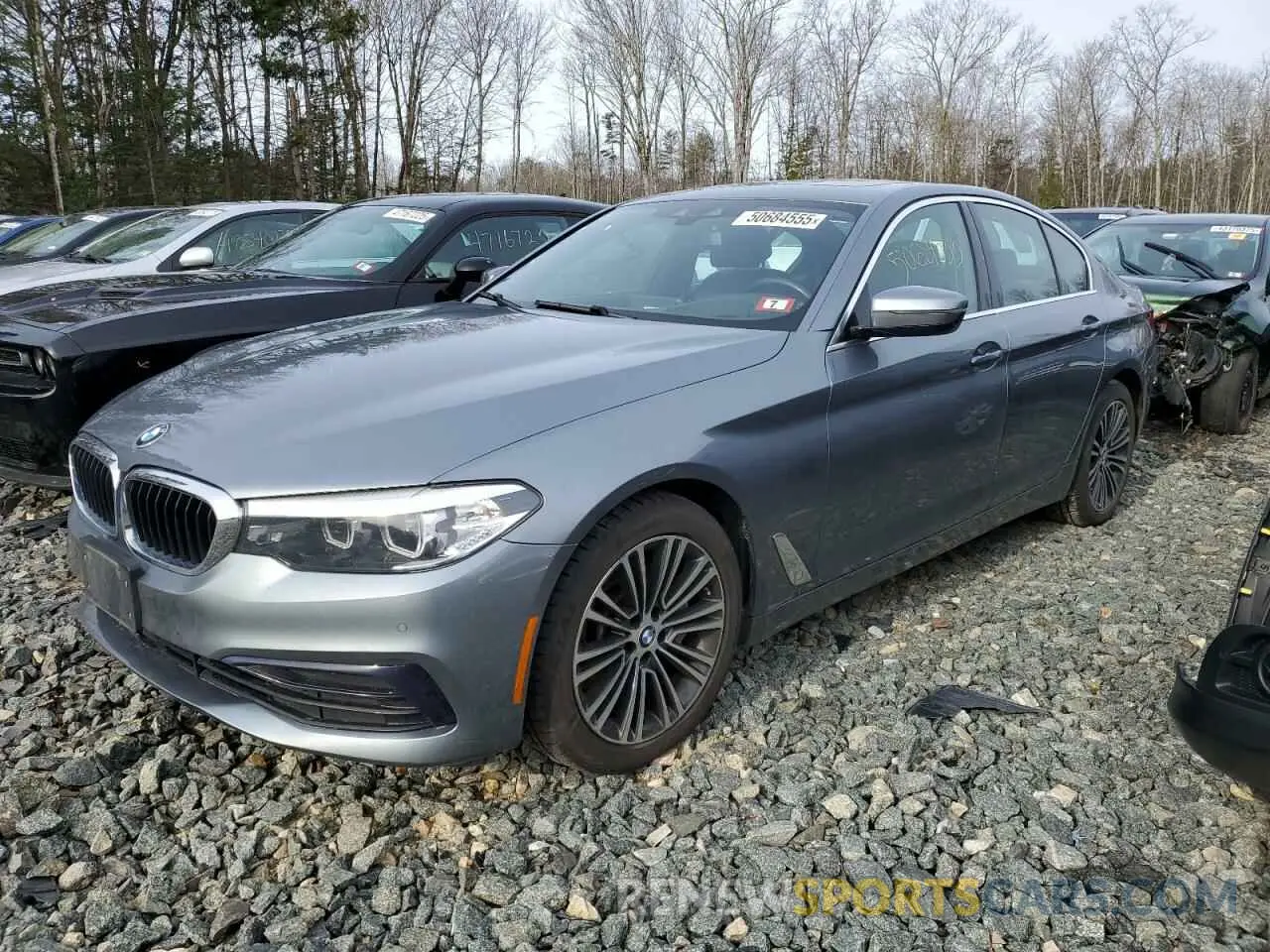 1 Photograph of a damaged car WBAJA7C50KWW09782 BMW 5 SERIES 2019