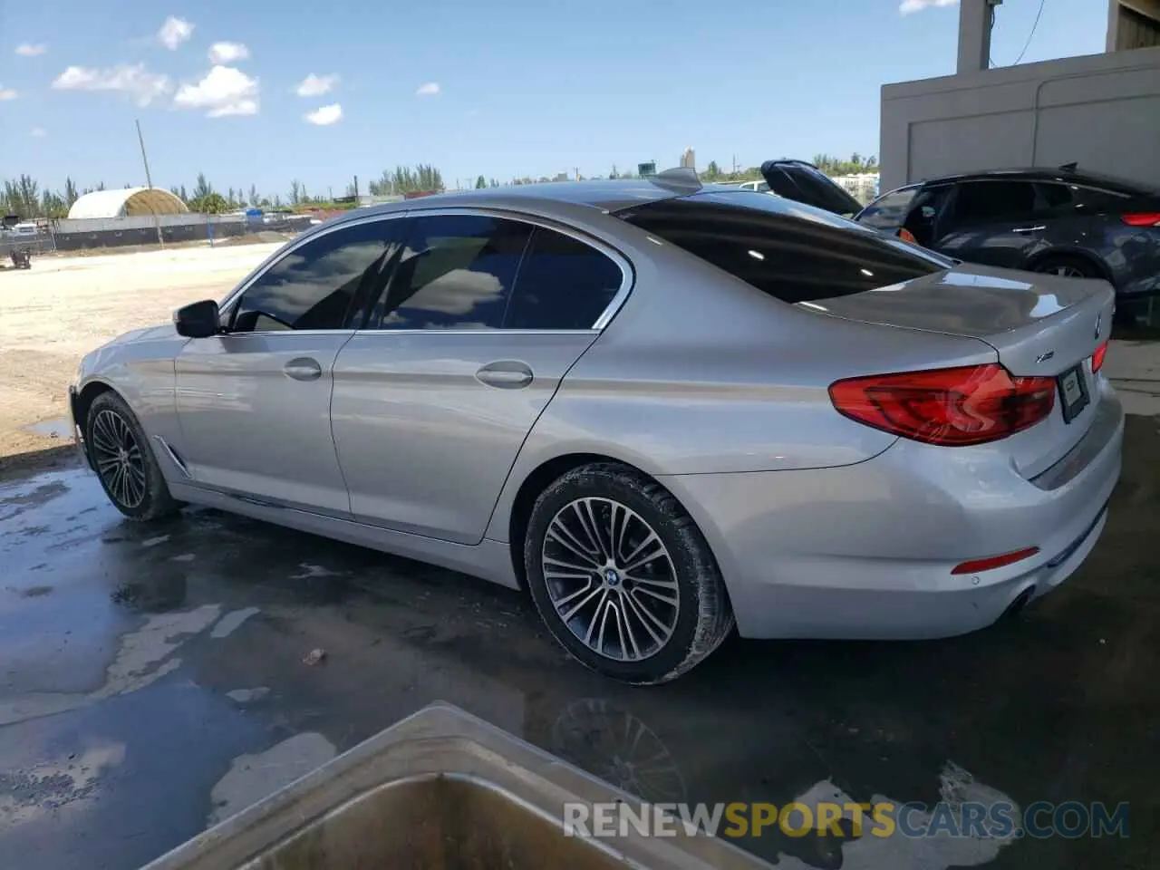 2 Фотография поврежденного автомобиля WBAJA7C51KWW22623 BMW 5 SERIES 2019