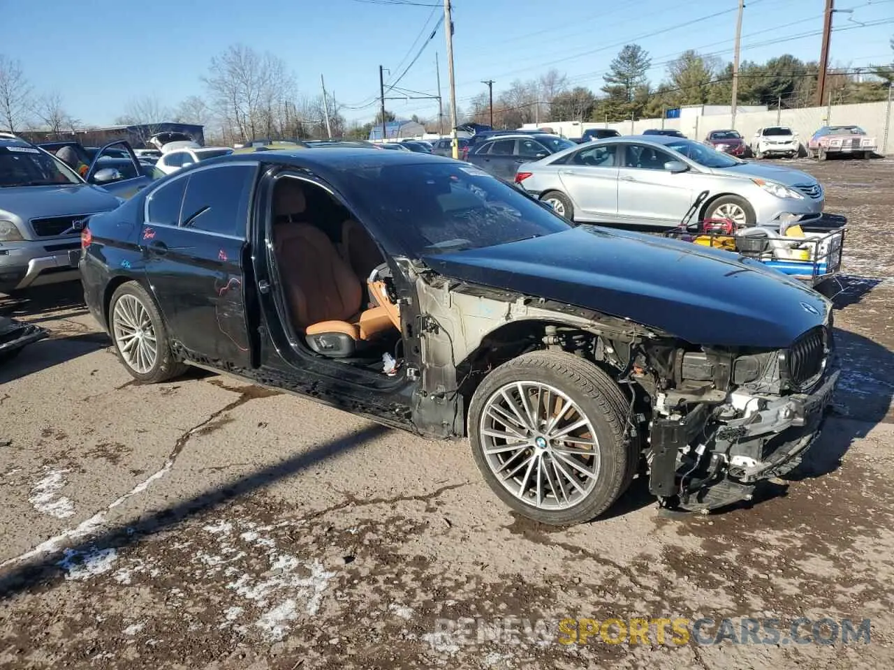 4 Photograph of a damaged car WBAJA7C53KG909696 BMW 5 SERIES 2019