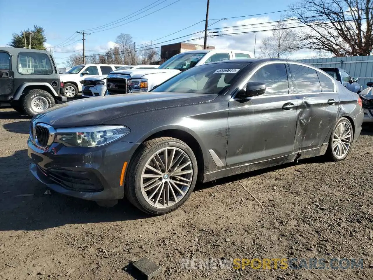 1 Photograph of a damaged car WBAJA7C55KWW28442 BMW 5 SERIES 2019