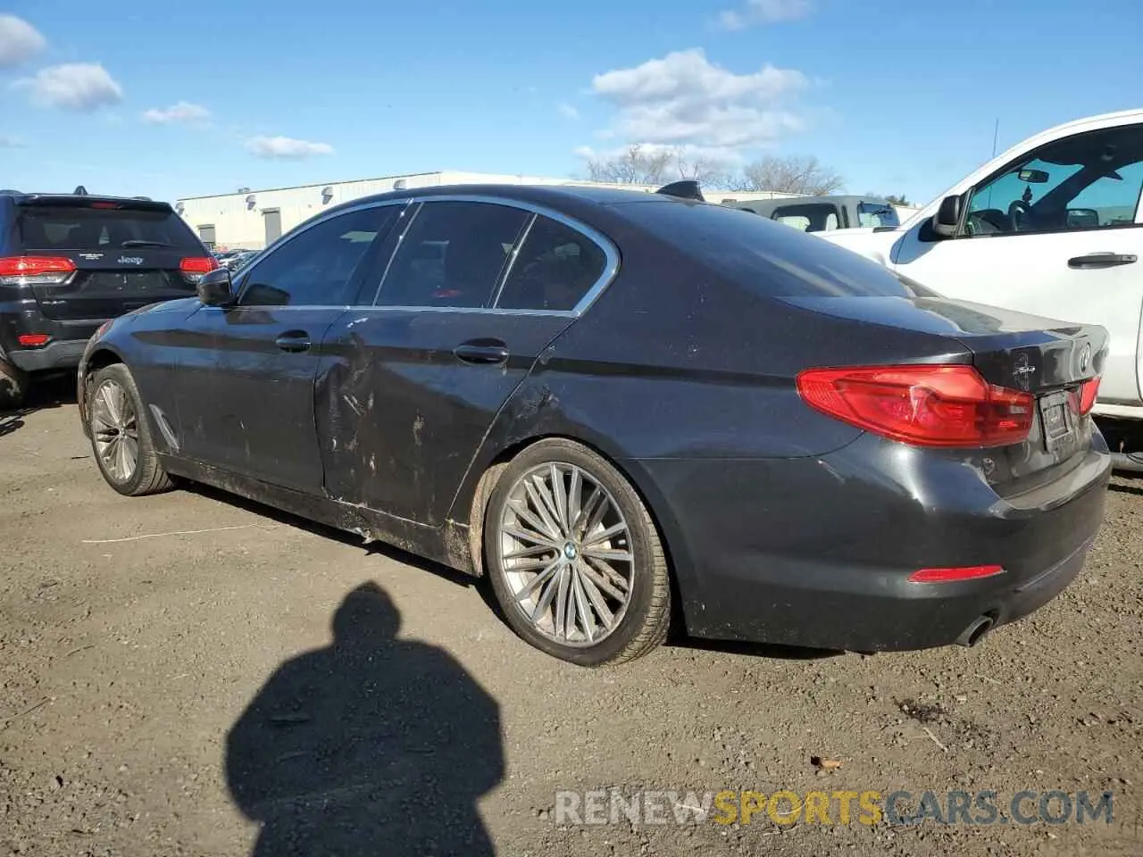 2 Photograph of a damaged car WBAJA7C55KWW28442 BMW 5 SERIES 2019