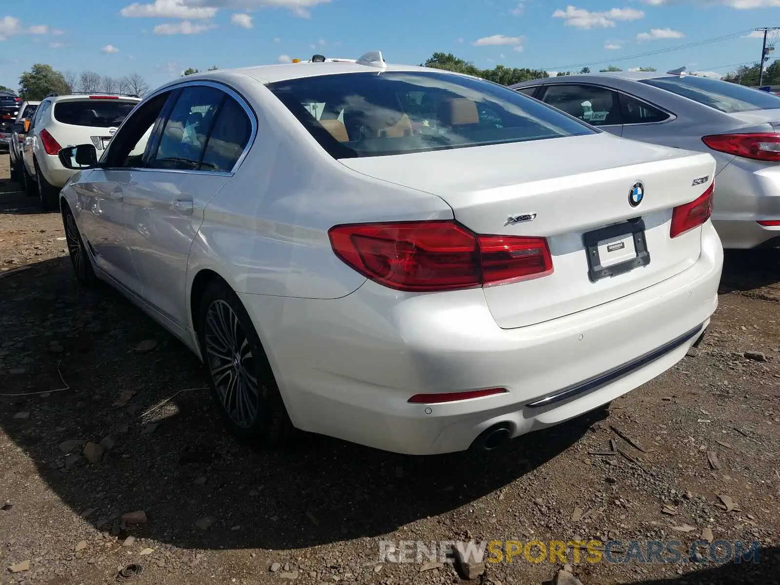 3 Photograph of a damaged car WBAJA7C55KWW48724 BMW 5 SERIES 2019