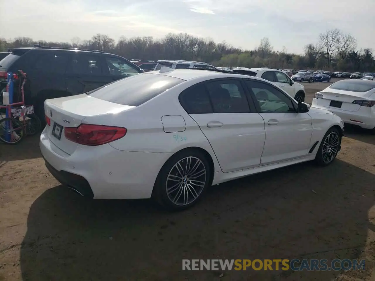 3 Photograph of a damaged car WBAJA7C56KG909742 BMW 5 SERIES 2019