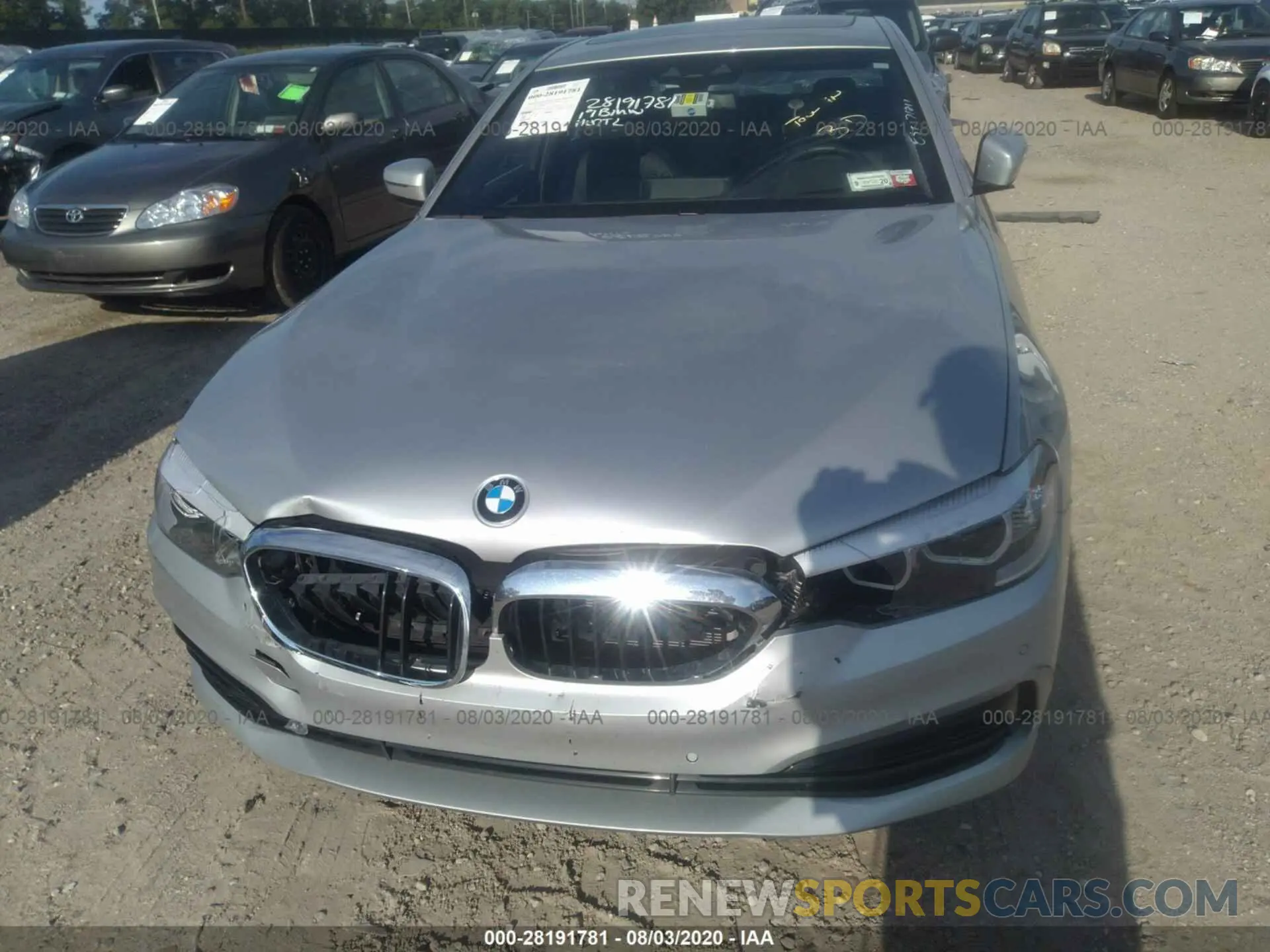 6 Photograph of a damaged car WBAJA7C56KG912155 BMW 5 SERIES 2019