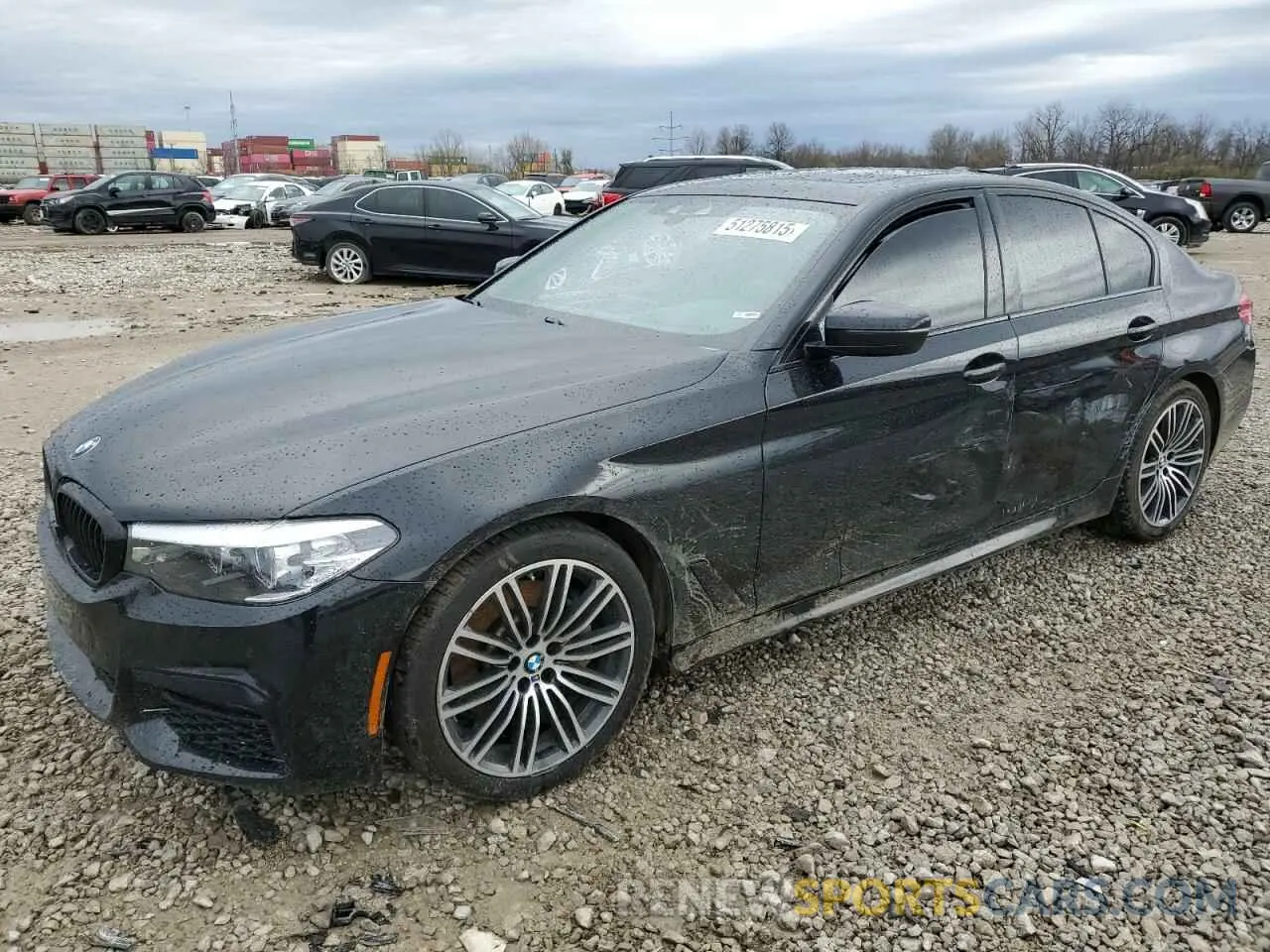 1 Photograph of a damaged car WBAJA7C57KG910379 BMW 5 SERIES 2019