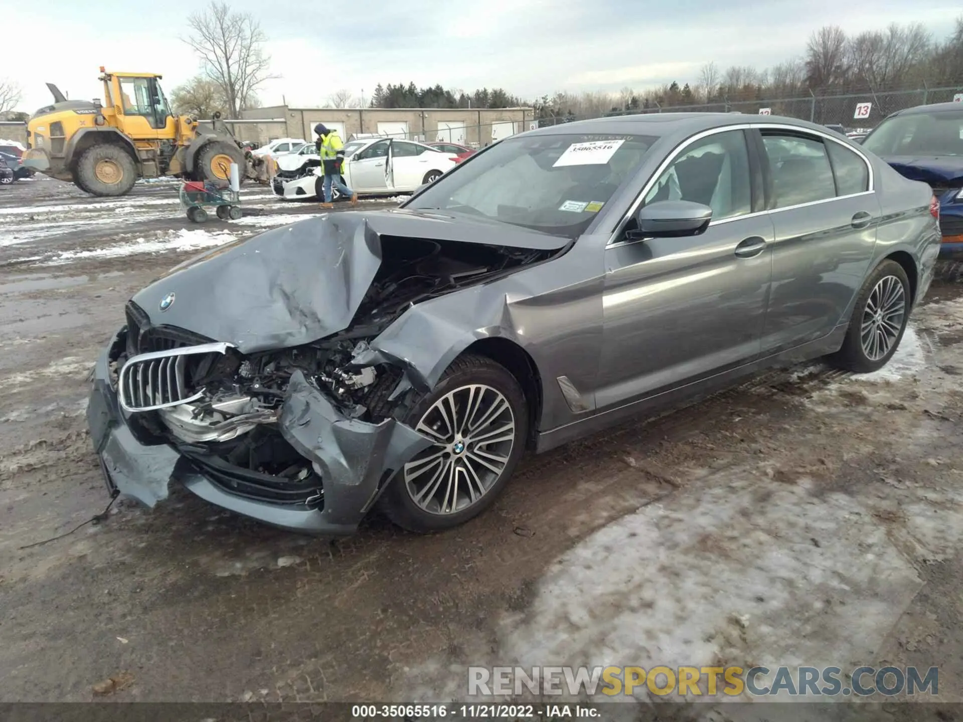 2 Photograph of a damaged car WBAJA7C57KWW20679 BMW 5 SERIES 2019