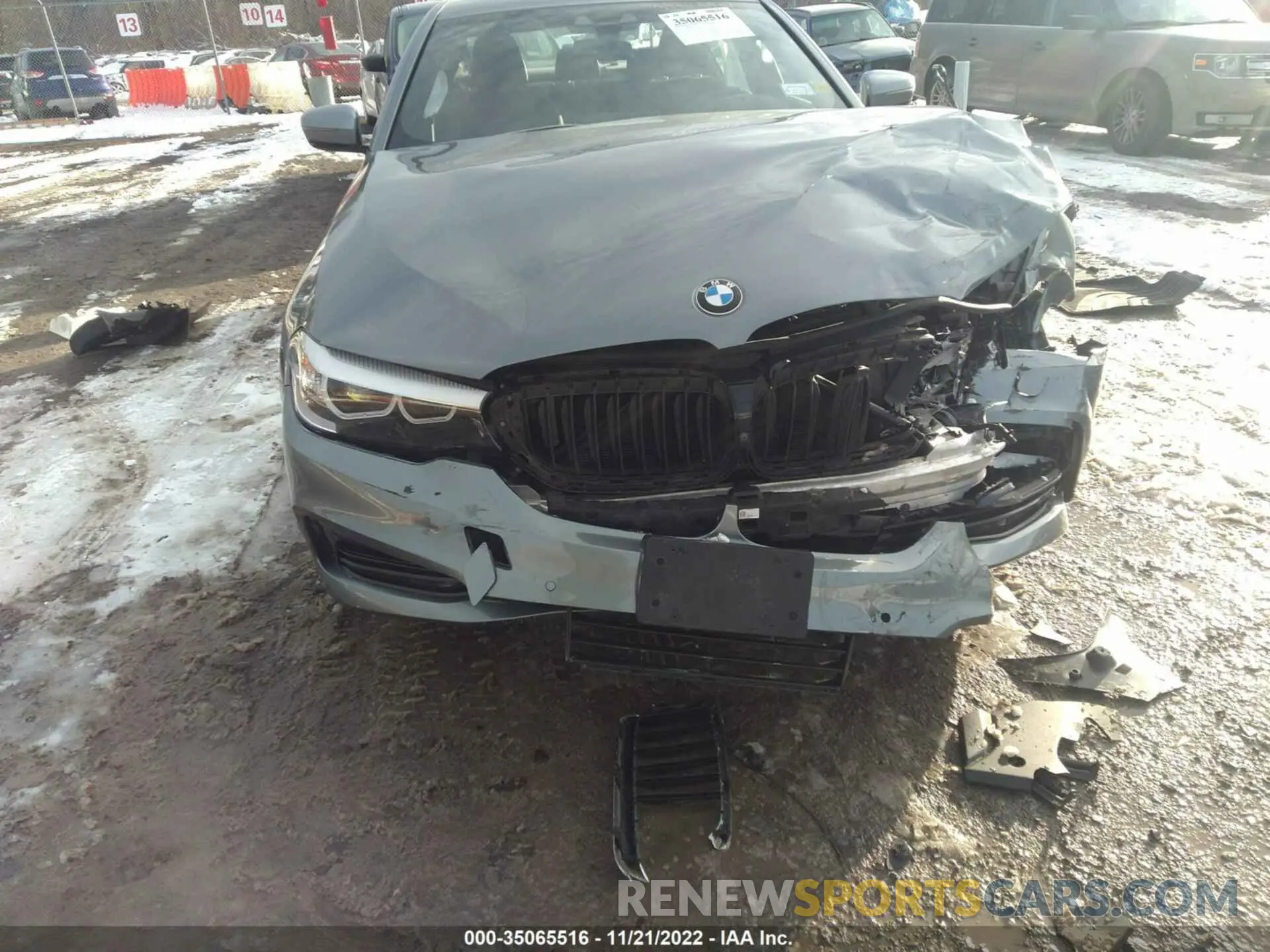 6 Photograph of a damaged car WBAJA7C57KWW20679 BMW 5 SERIES 2019