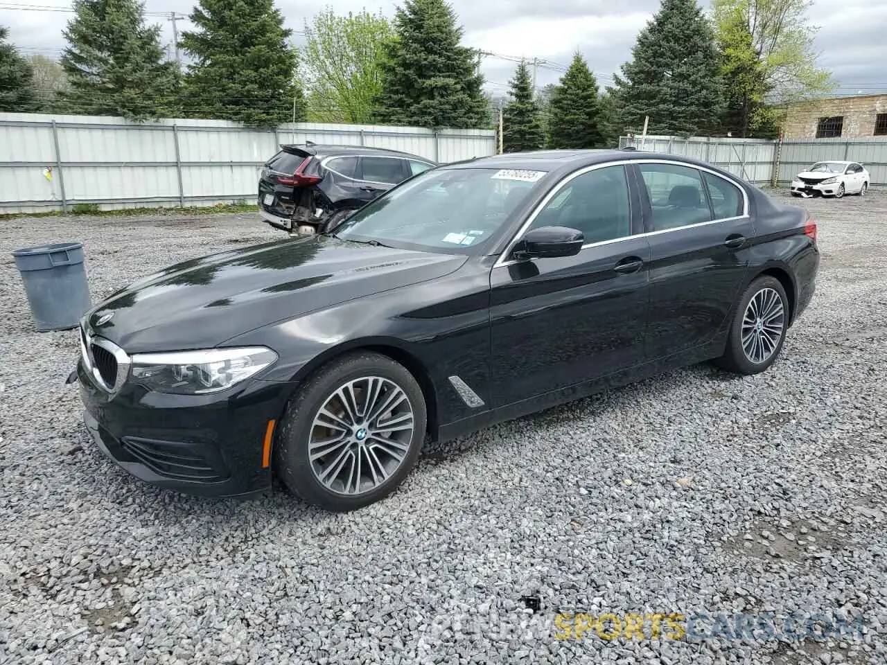 1 Photograph of a damaged car WBAJA7C59KWW18612 BMW 5 SERIES 2019