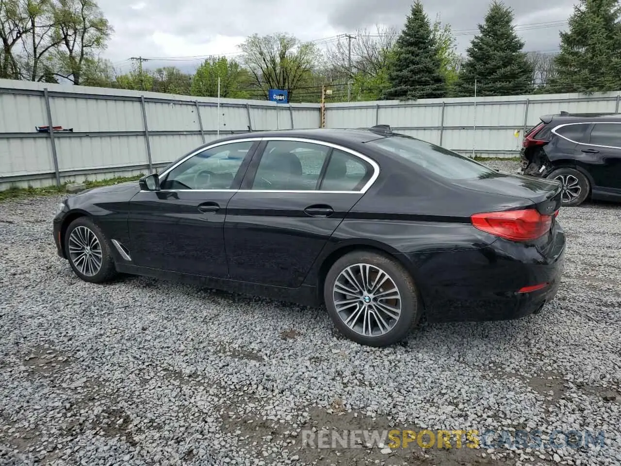 2 Photograph of a damaged car WBAJA7C59KWW18612 BMW 5 SERIES 2019
