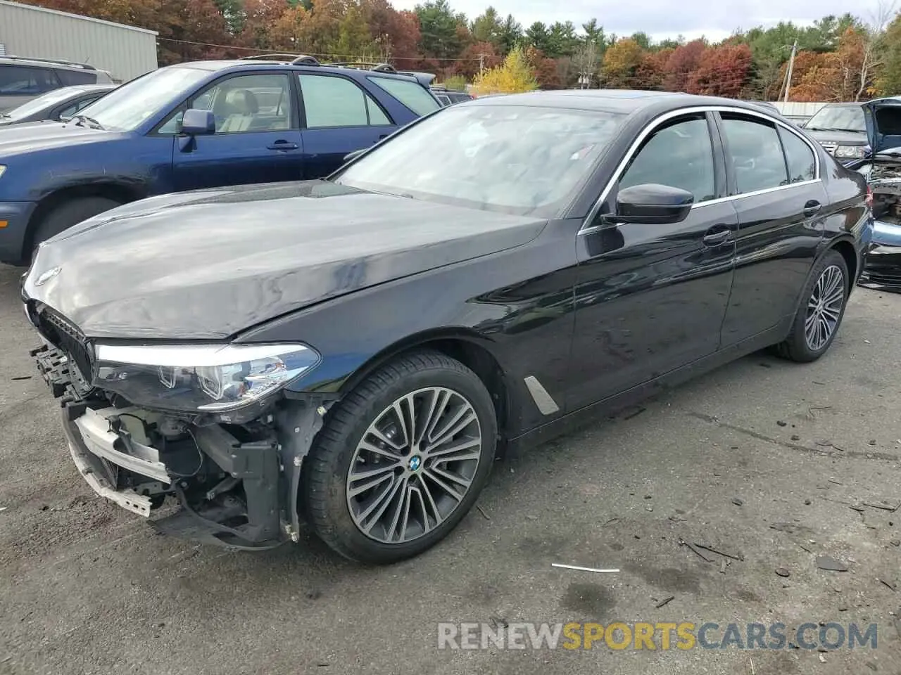 1 Photograph of a damaged car WBAJA7C5XKWC77773 BMW 5 SERIES 2019