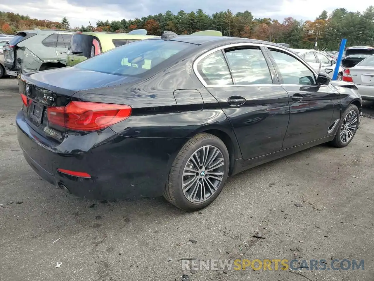 3 Photograph of a damaged car WBAJA7C5XKWC77773 BMW 5 SERIES 2019