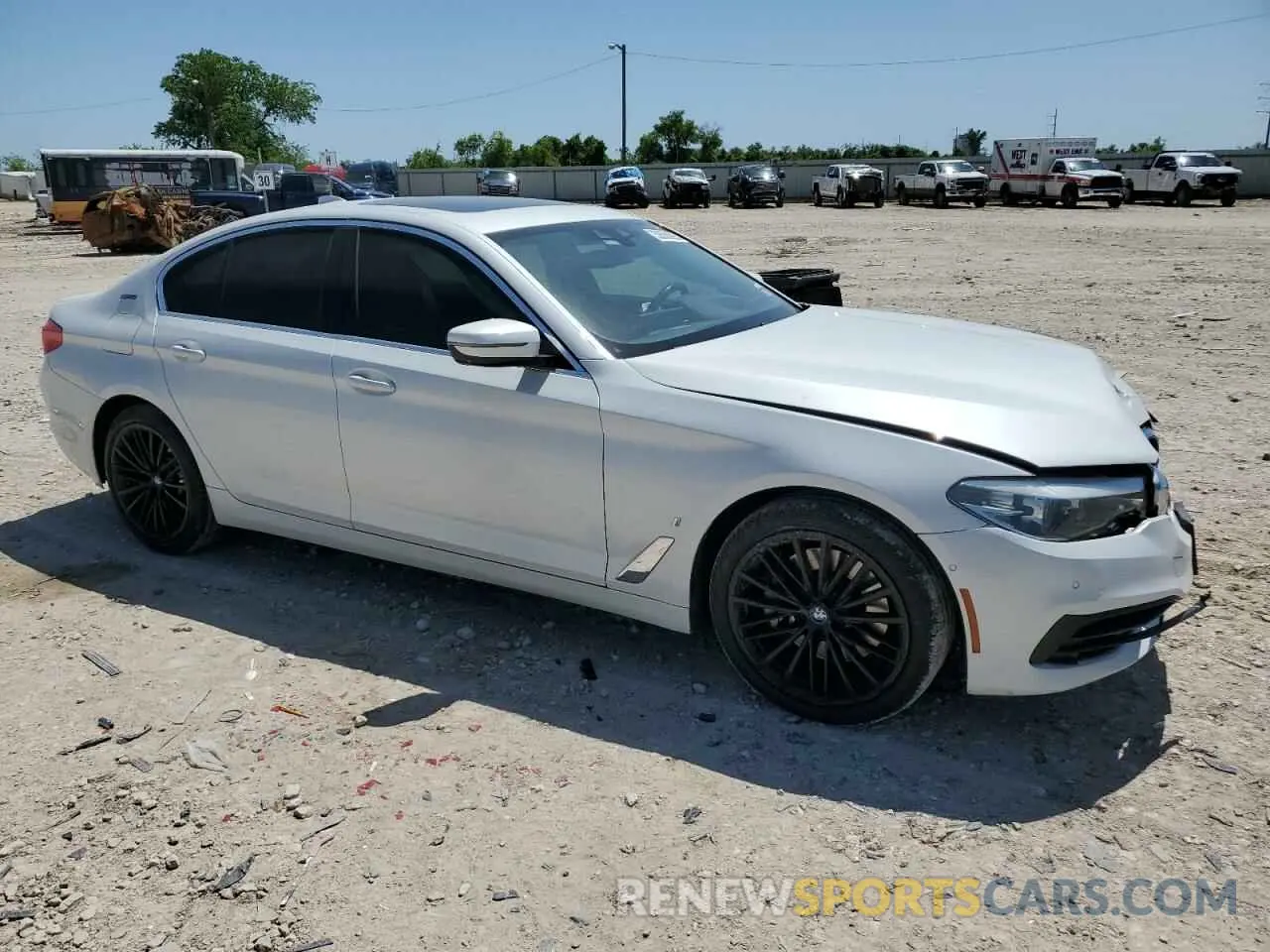 4 Photograph of a damaged car WBAJA9C50KB253692 BMW 5 SERIES 2019
