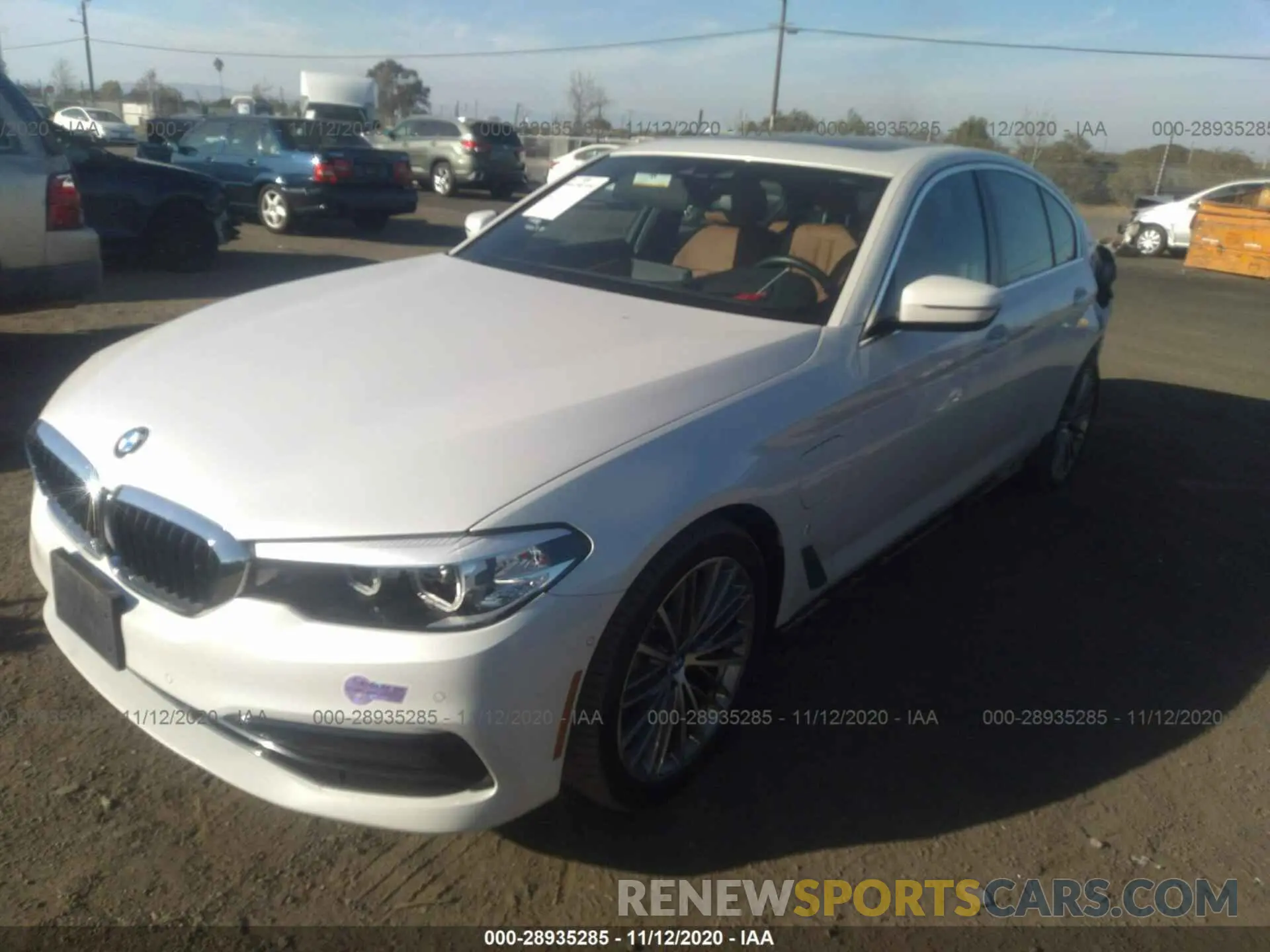 2 Photograph of a damaged car WBAJA9C54KB253937 BMW 5 SERIES 2019