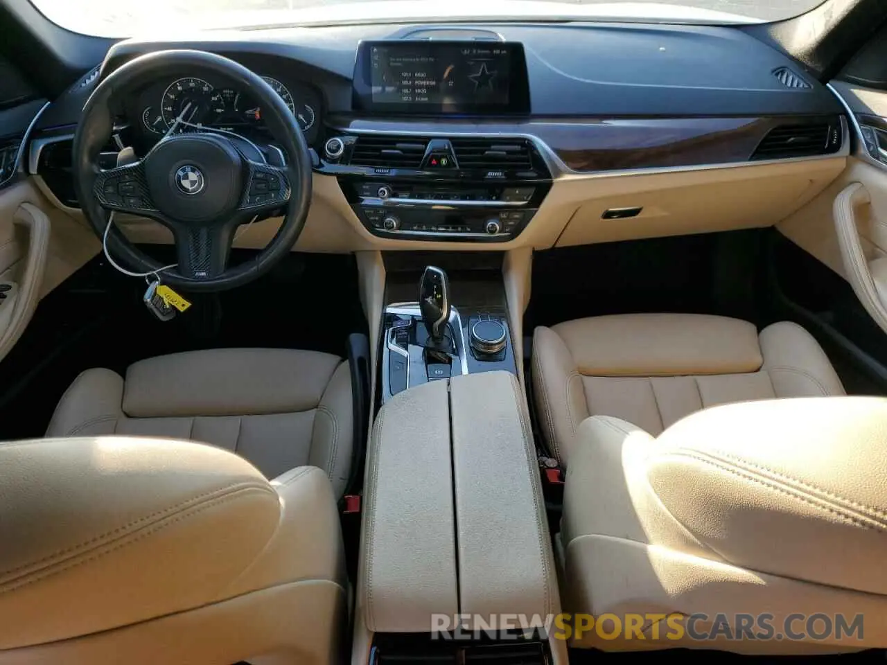 8 Photograph of a damaged car WBAJA9C55KB389784 BMW 5 SERIES 2019