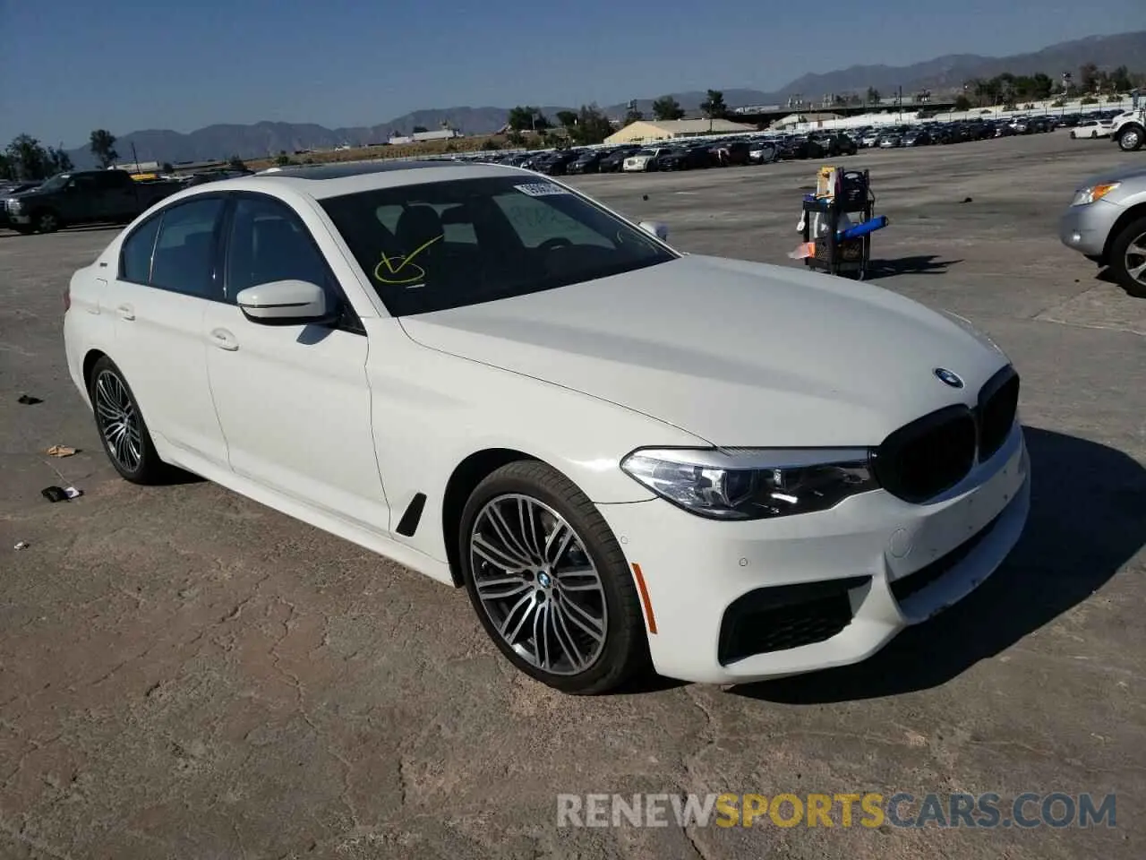 1 Photograph of a damaged car WBAJA9C56KB254703 BMW 5 SERIES 2019