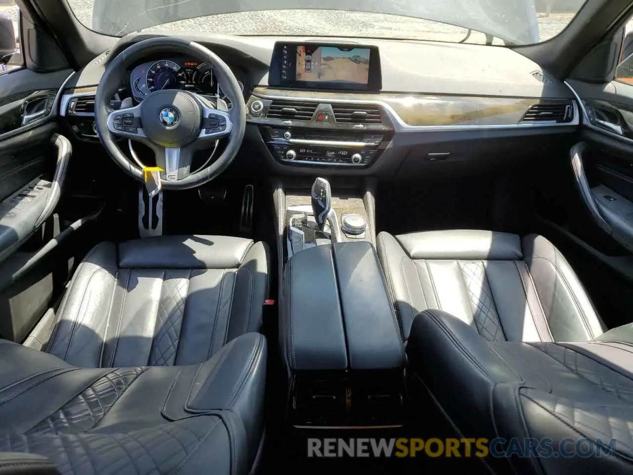 8 Photograph of a damaged car WBAJA9C56KB398509 BMW 5 SERIES 2019
