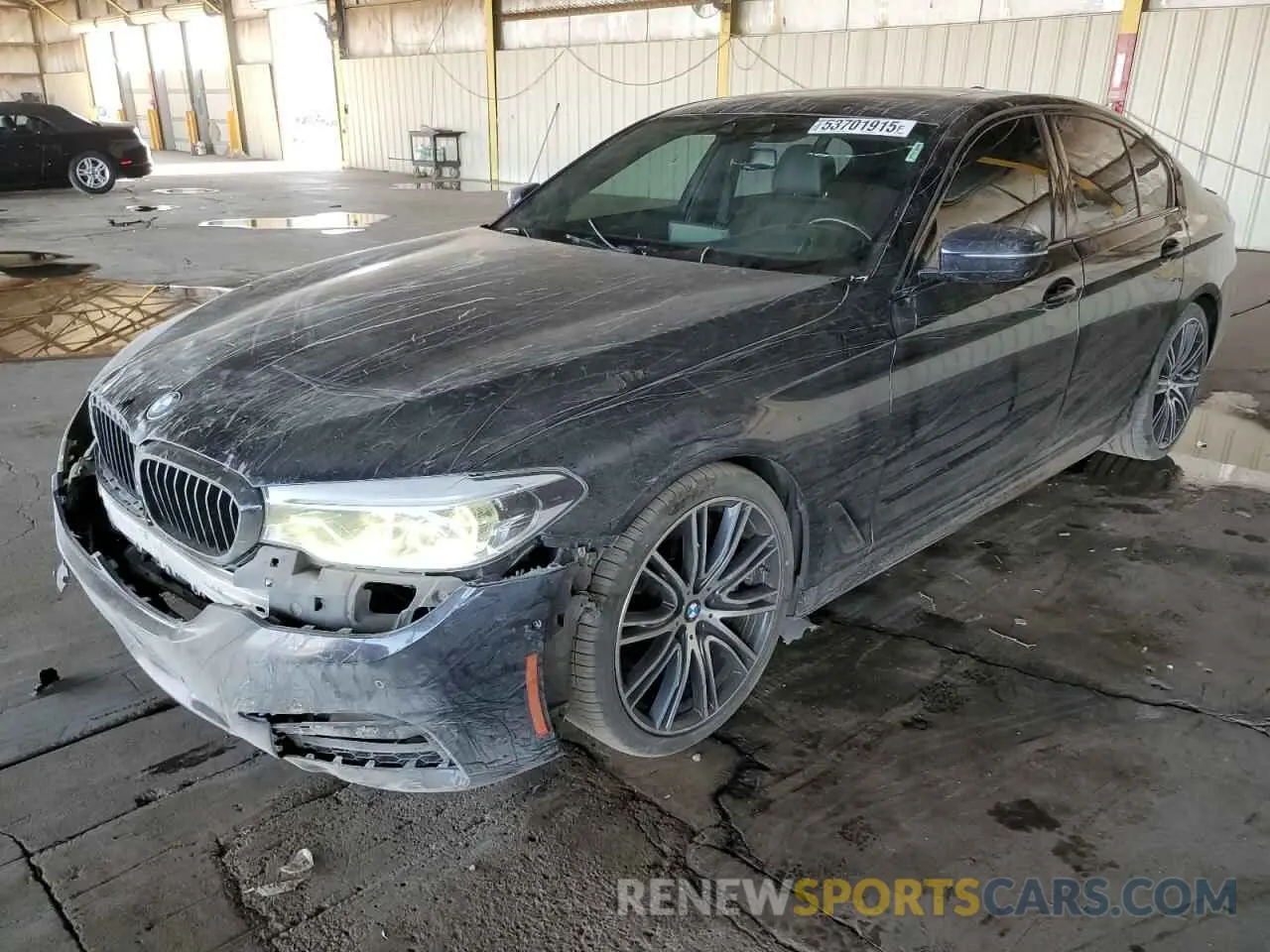 1 Photograph of a damaged car WBAJE5C53KWW04438 BMW 5 SERIES 2019