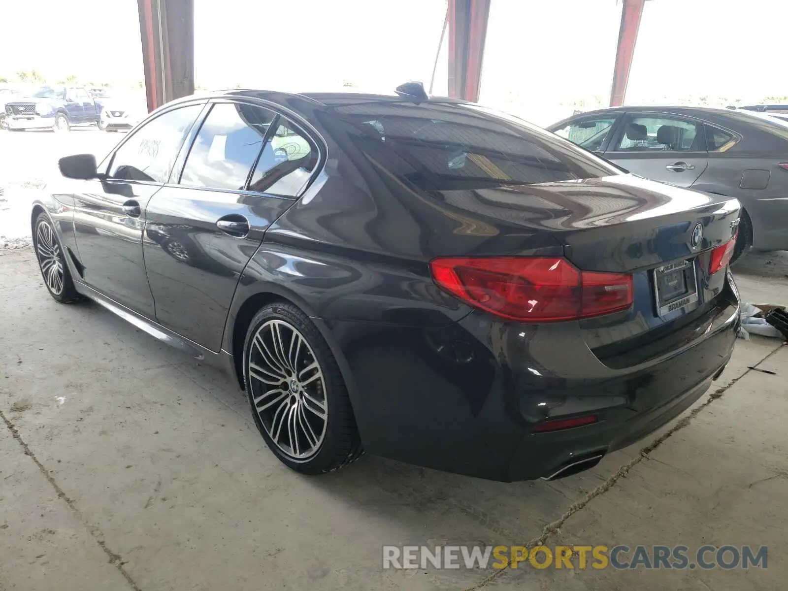 3 Photograph of a damaged car WBAJE5C53KWW07971 BMW 5 SERIES 2019
