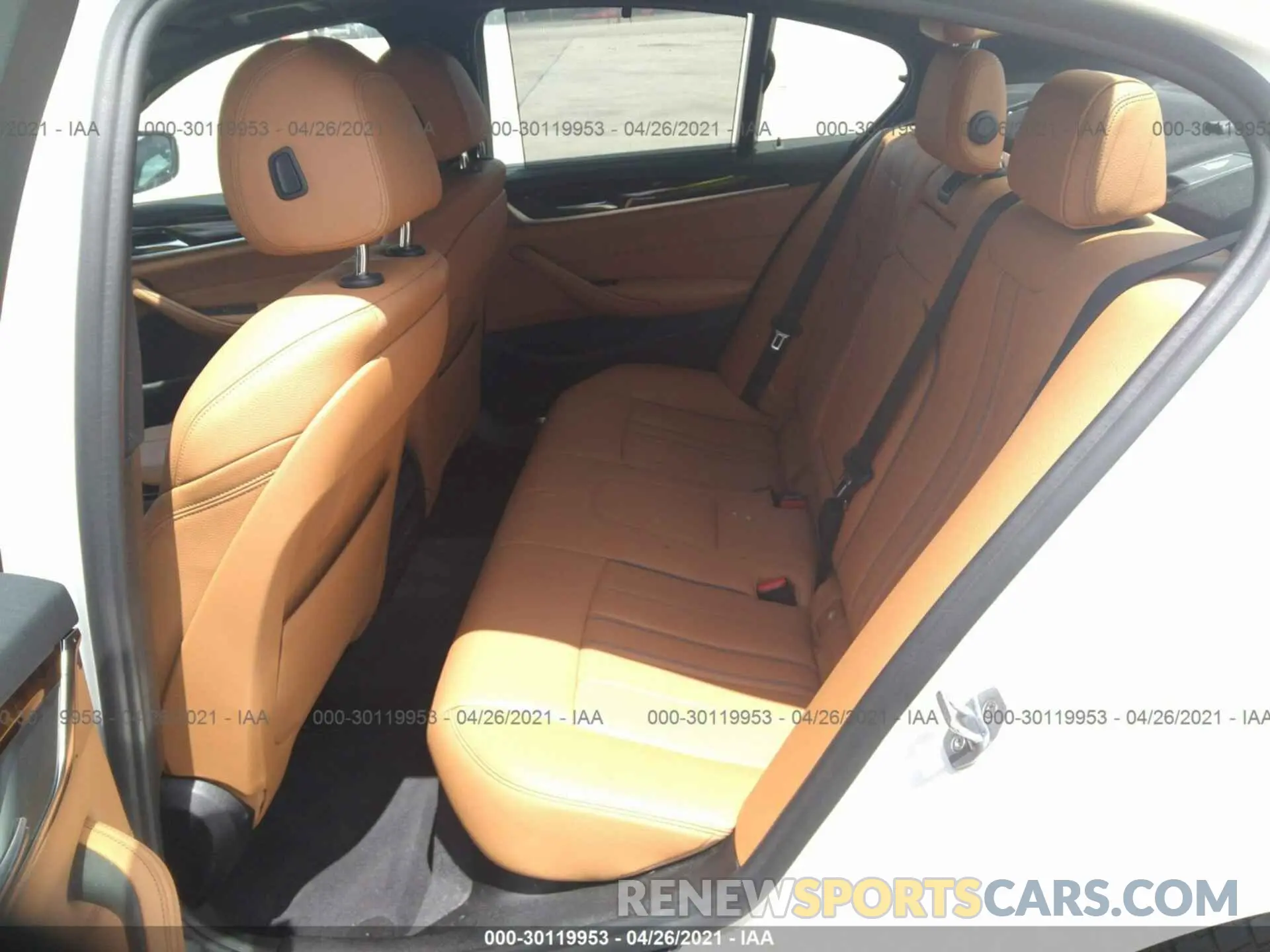 8 Фотография поврежденного автомобиля WBAJE5C54KWE66492 BMW 5 SERIES 2019