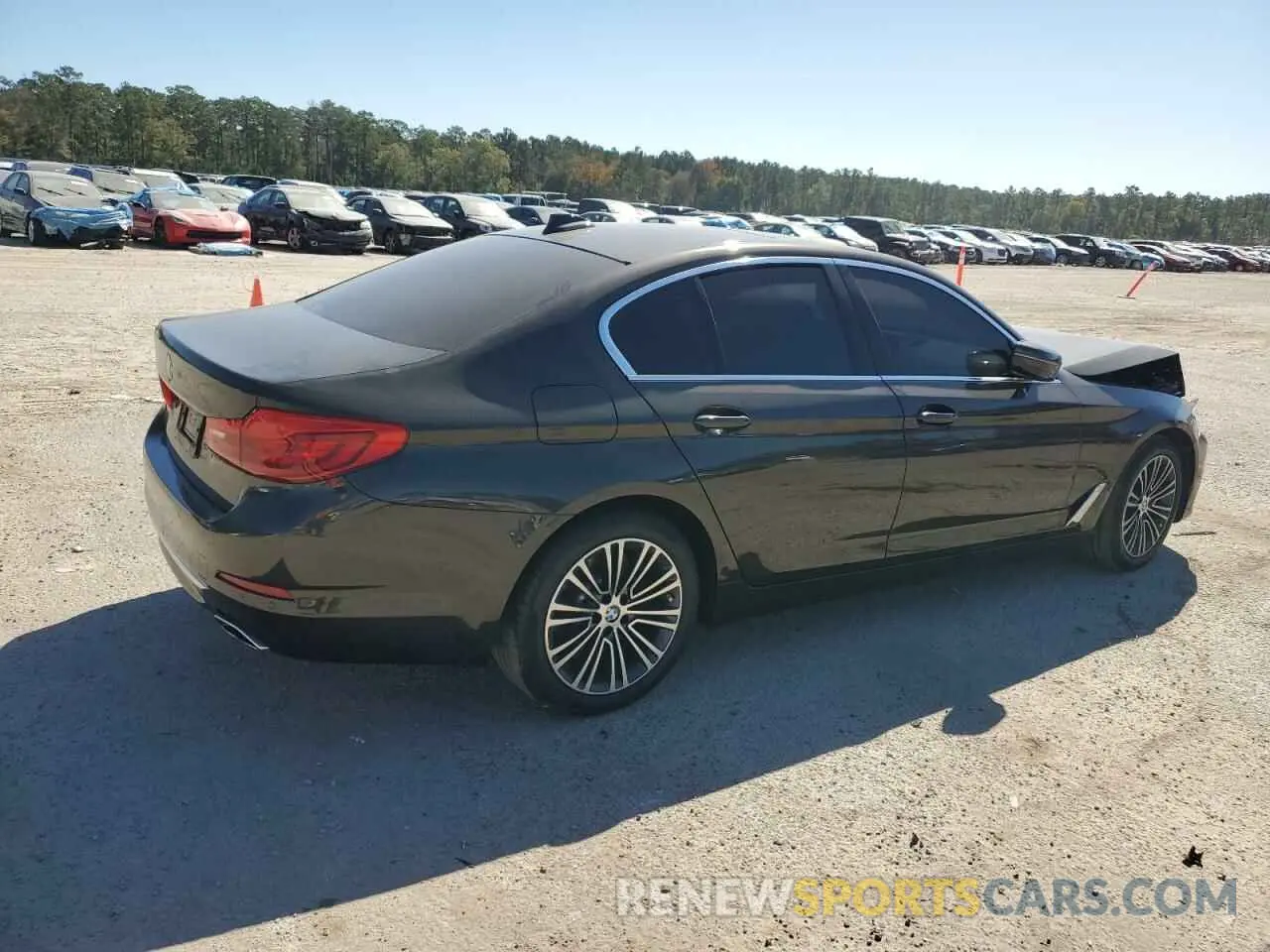 3 Photograph of a damaged car WBAJE5C55KWW06675 BMW 5 SERIES 2019