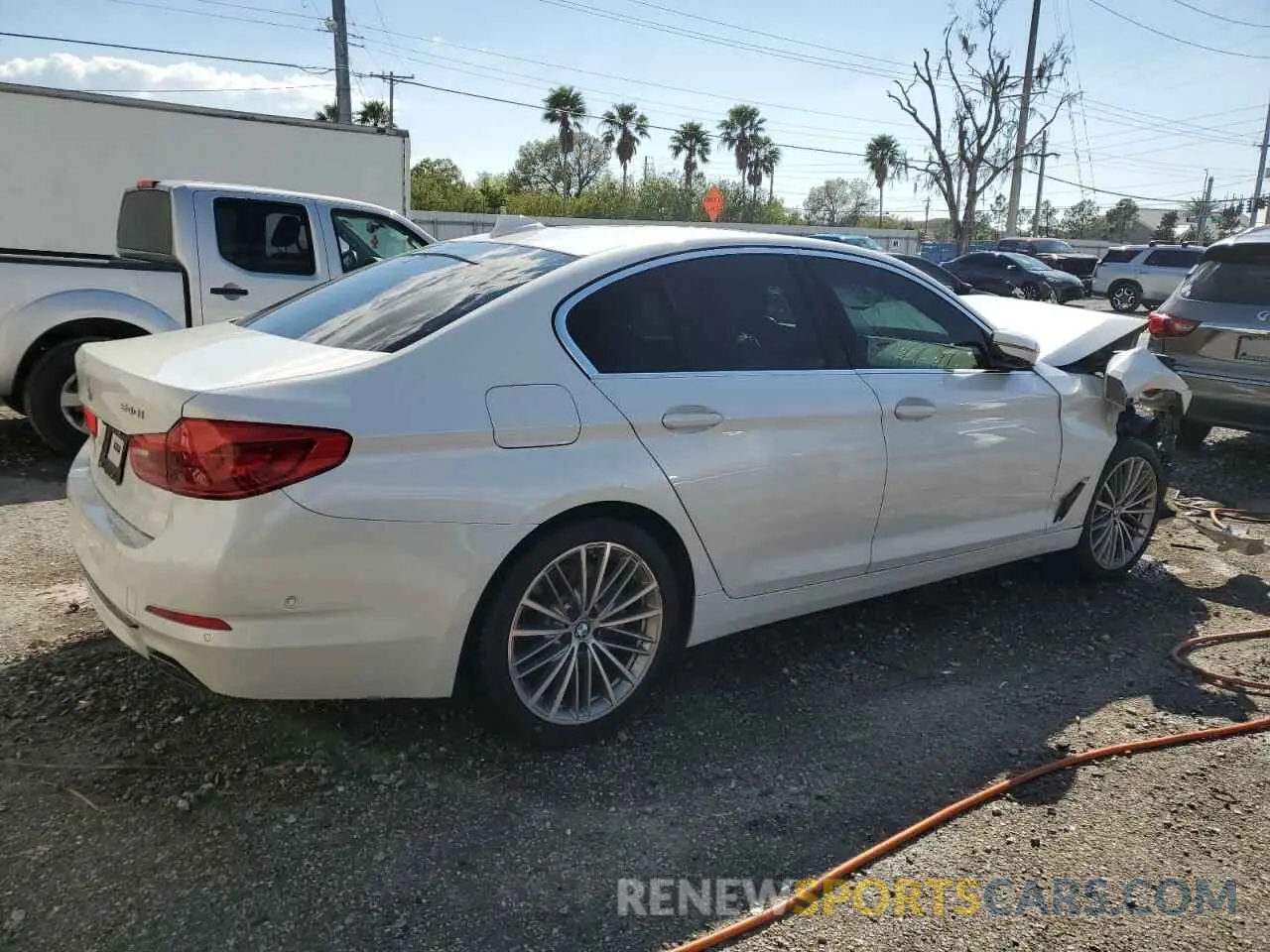 3 Photograph of a damaged car WBAJE5C5XKWE66044 BMW 5 SERIES 2019