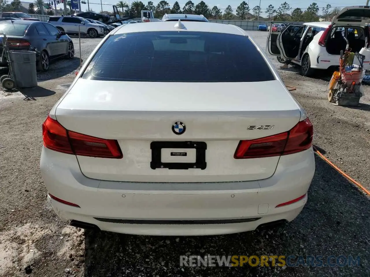 6 Photograph of a damaged car WBAJE5C5XKWE66044 BMW 5 SERIES 2019