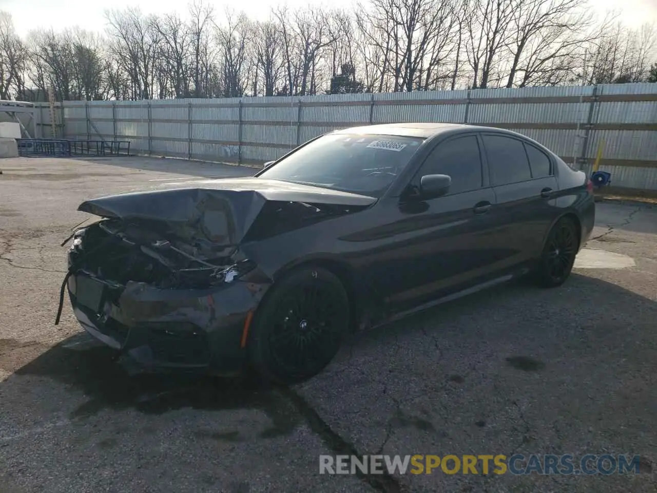 1 Photograph of a damaged car WBAJE5C5XKWW01214 BMW 5 SERIES 2019