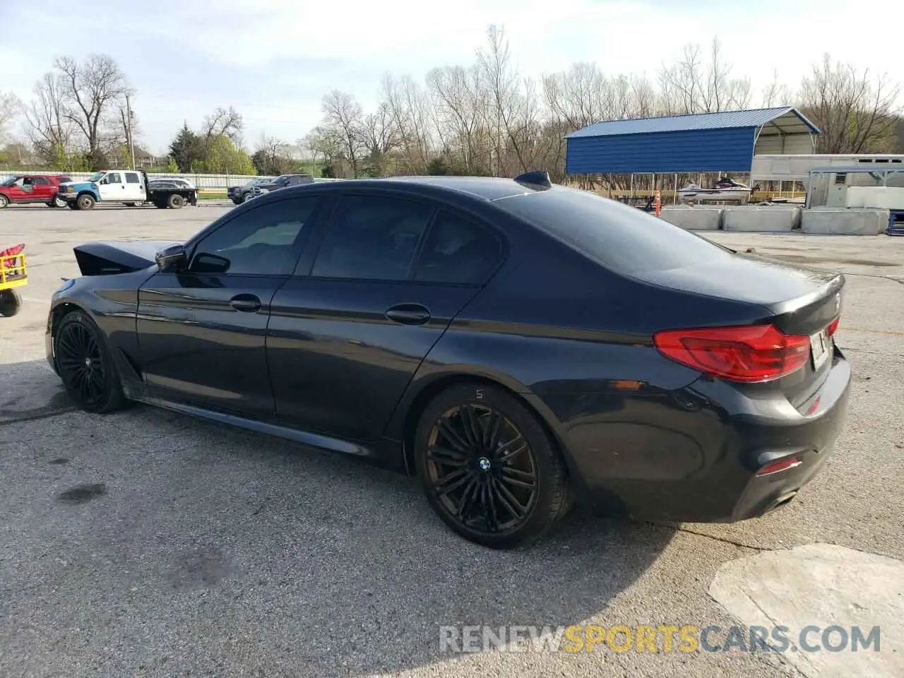 2 Photograph of a damaged car WBAJE5C5XKWW01214 BMW 5 SERIES 2019