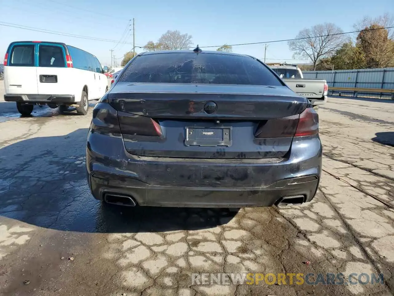 6 Photograph of a damaged car WBAJE5C5XKWW11581 BMW 5 SERIES 2019