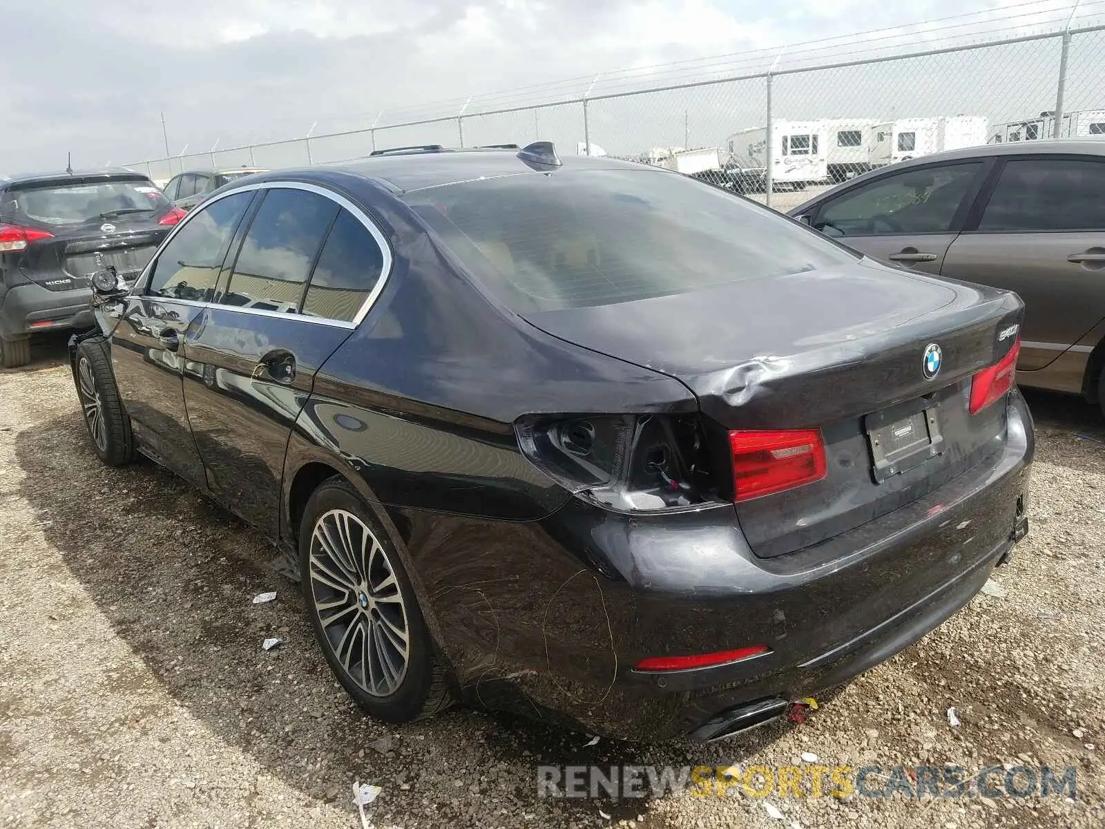3 Photograph of a damaged car WBAJE5C5XKWW17901 BMW 5 SERIES 2019