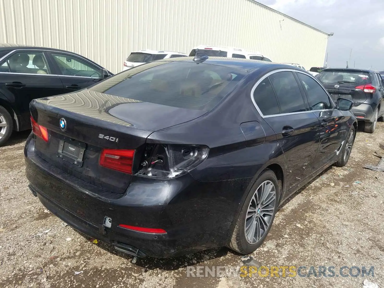 4 Photograph of a damaged car WBAJE5C5XKWW17901 BMW 5 SERIES 2019