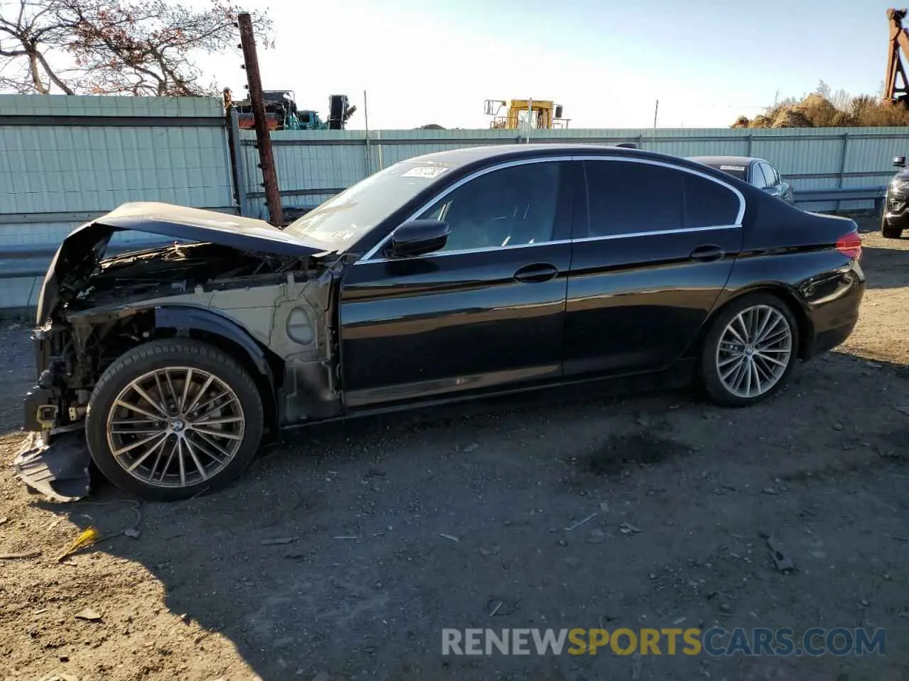 1 Photograph of a damaged car WBAJE7C50KWW40163 BMW 5 SERIES 2019