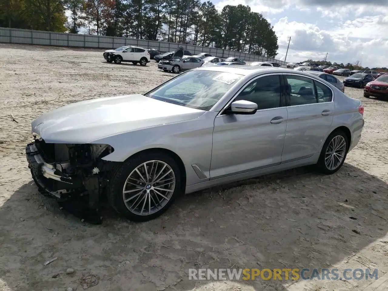 2 Photograph of a damaged car WBAJE7C51KWD55782 BMW 5 SERIES 2019