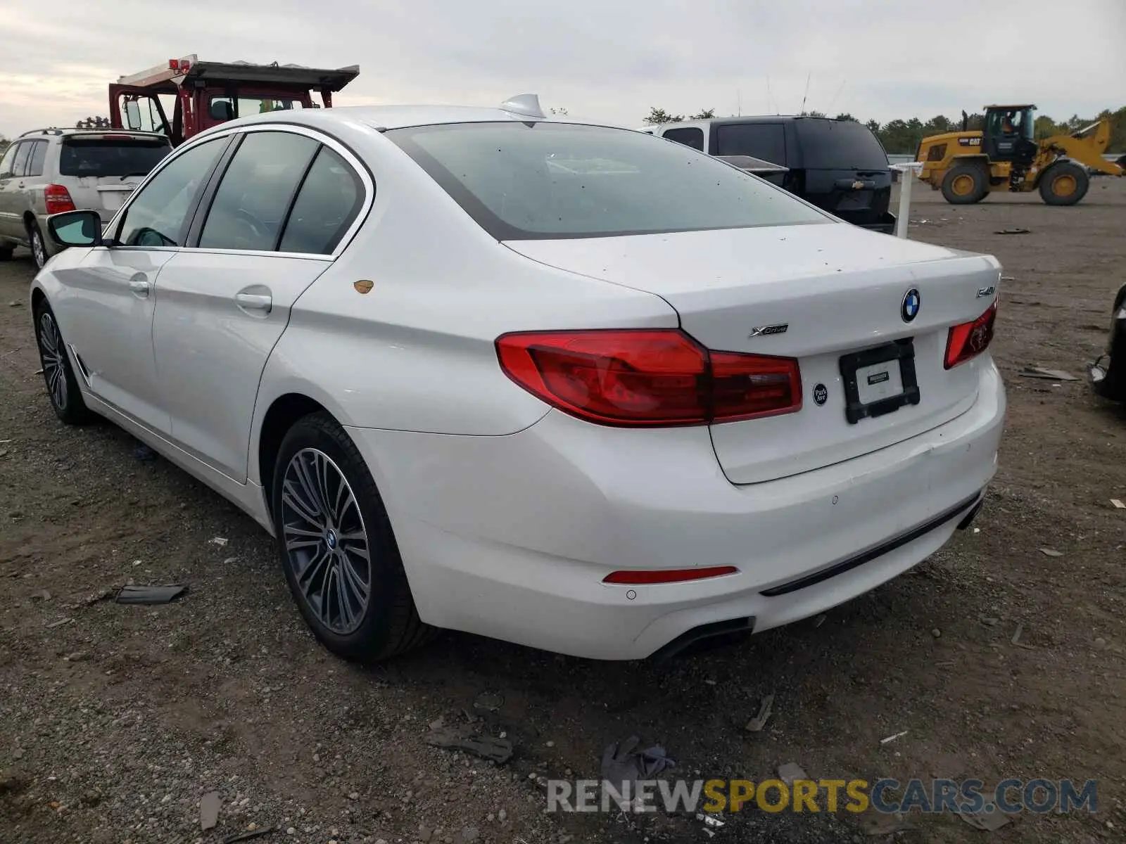 3 Photograph of a damaged car WBAJE7C54KWW30378 BMW 5 SERIES 2019