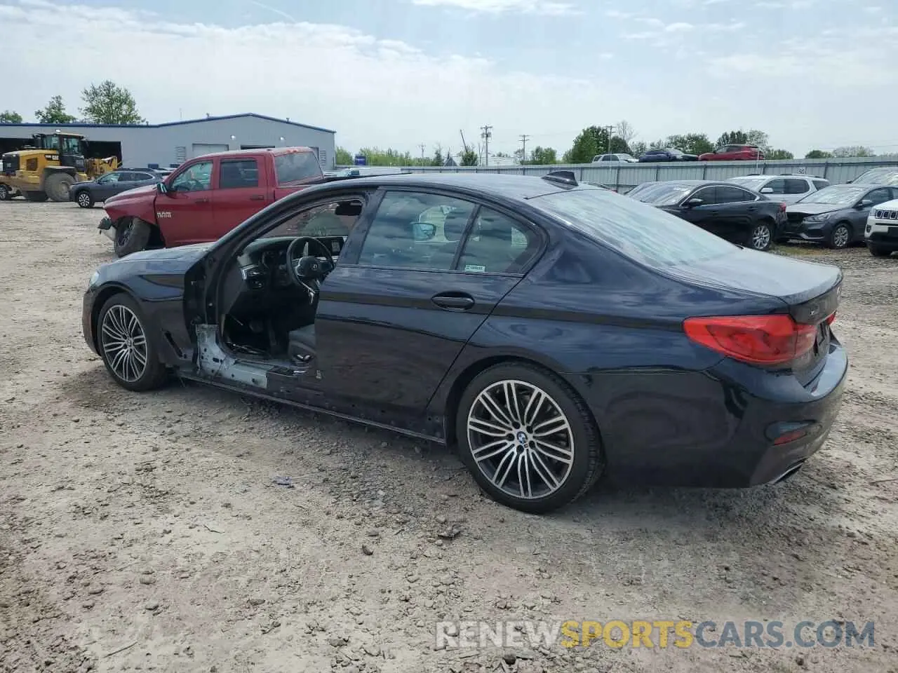 2 Photograph of a damaged car WBAJE7C55KWD55834 BMW 5 SERIES 2019