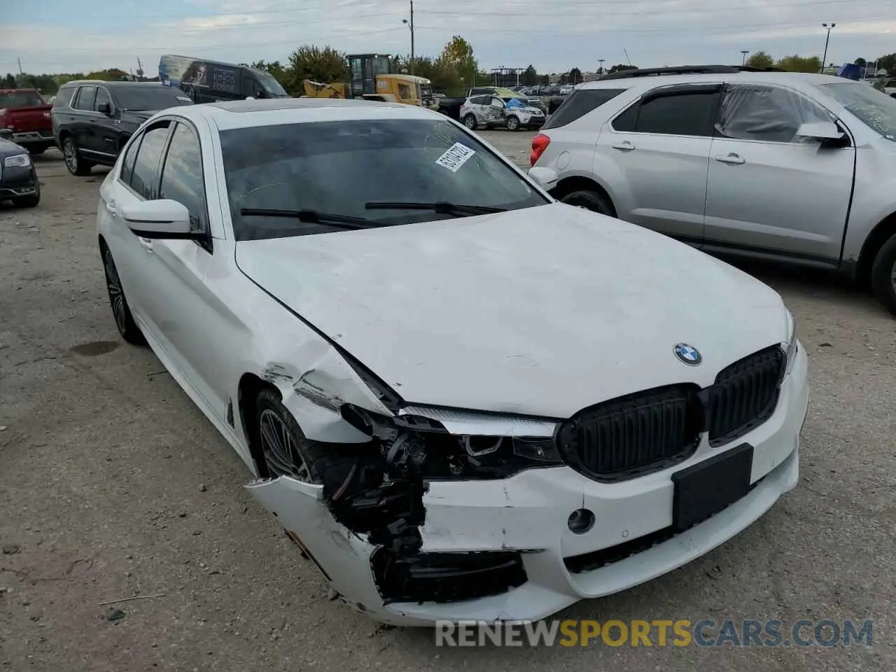 1 Photograph of a damaged car WBAJE7C56KG892753 BMW 5 SERIES 2019