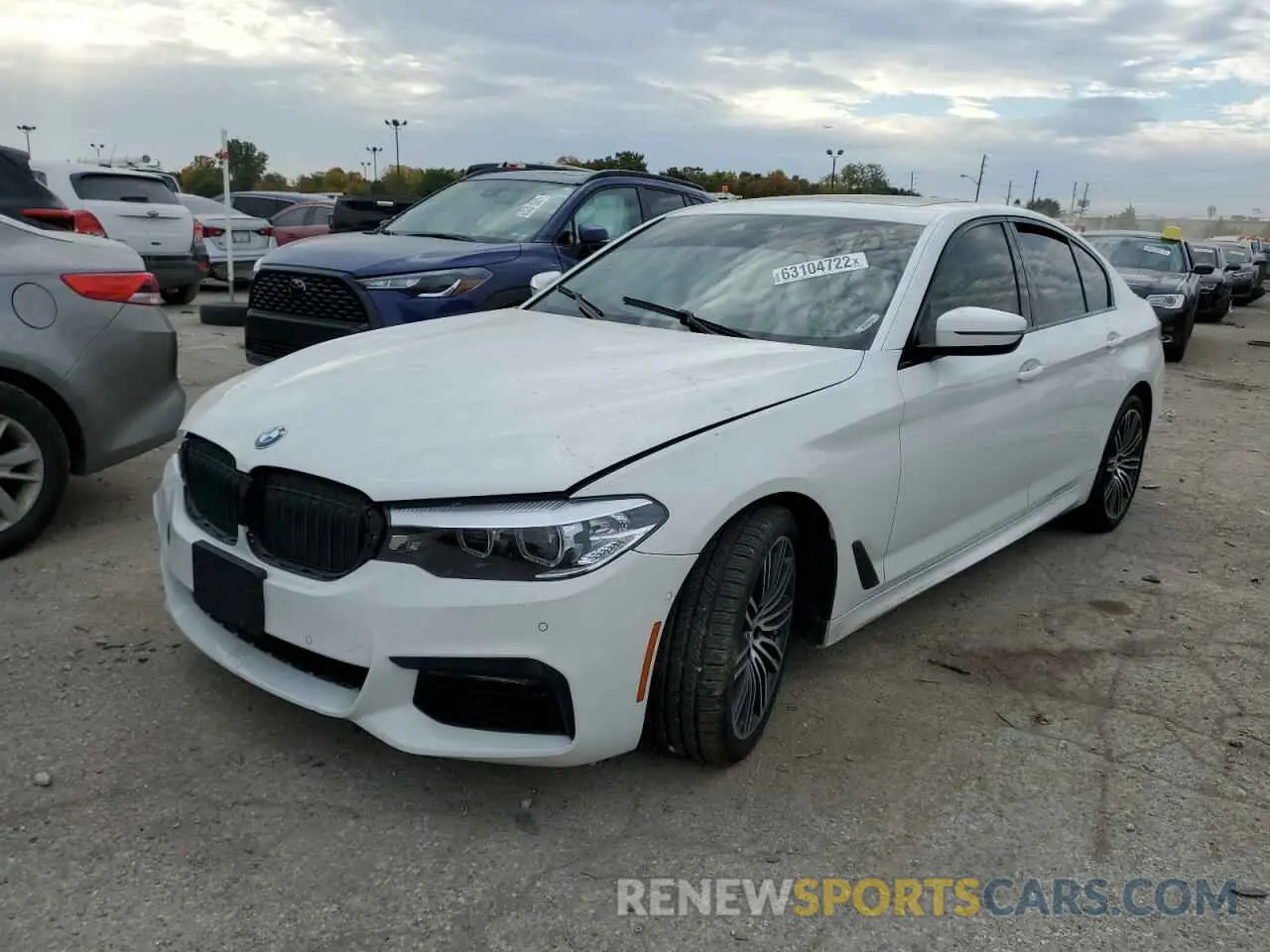 2 Photograph of a damaged car WBAJE7C56KG892753 BMW 5 SERIES 2019