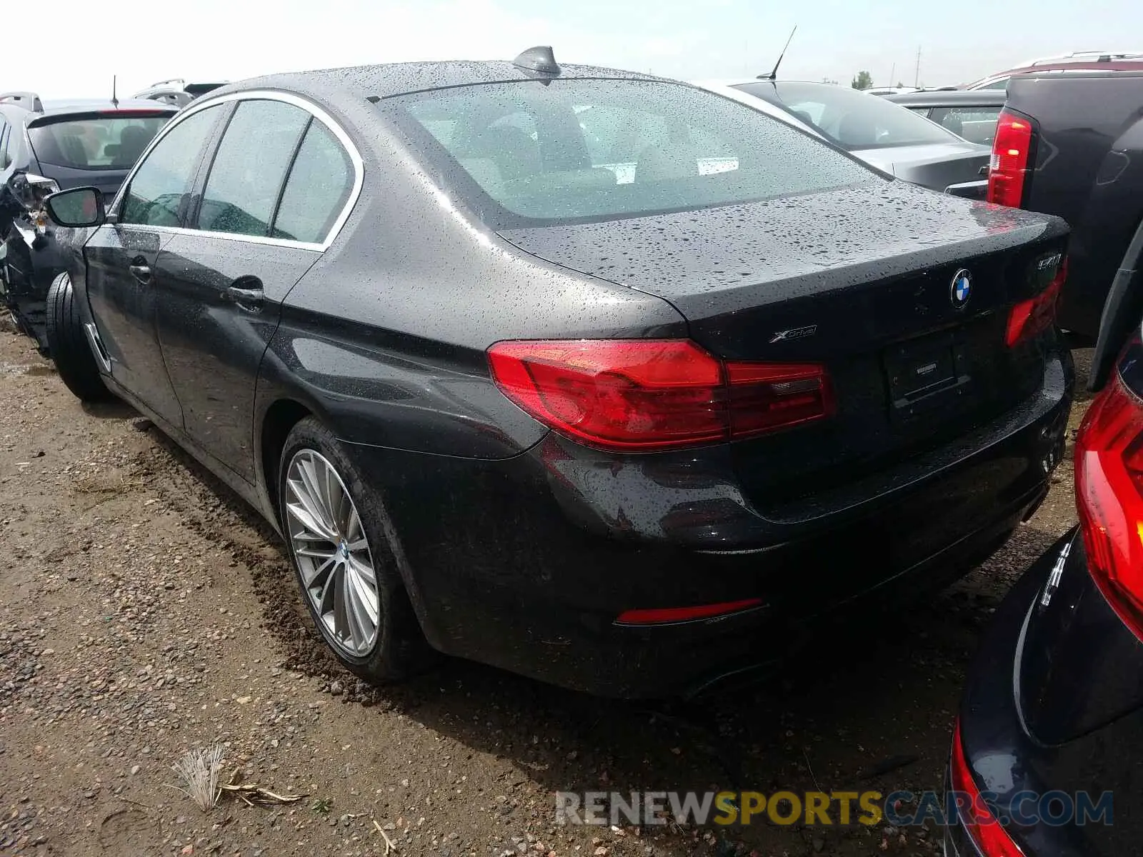 3 Photograph of a damaged car WBAJE7C56KWD55146 BMW 5 SERIES 2019